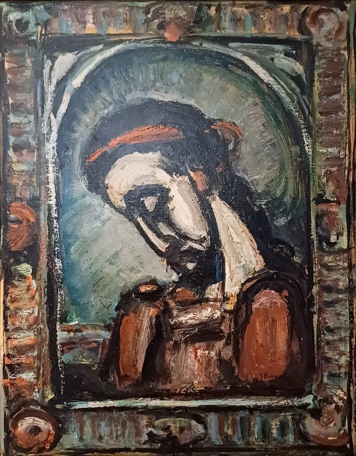 'Passion' (1939) by Georges Rouault - Museo Soumaya - Mexico