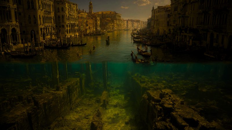 Capa de Veneza, a história não contada